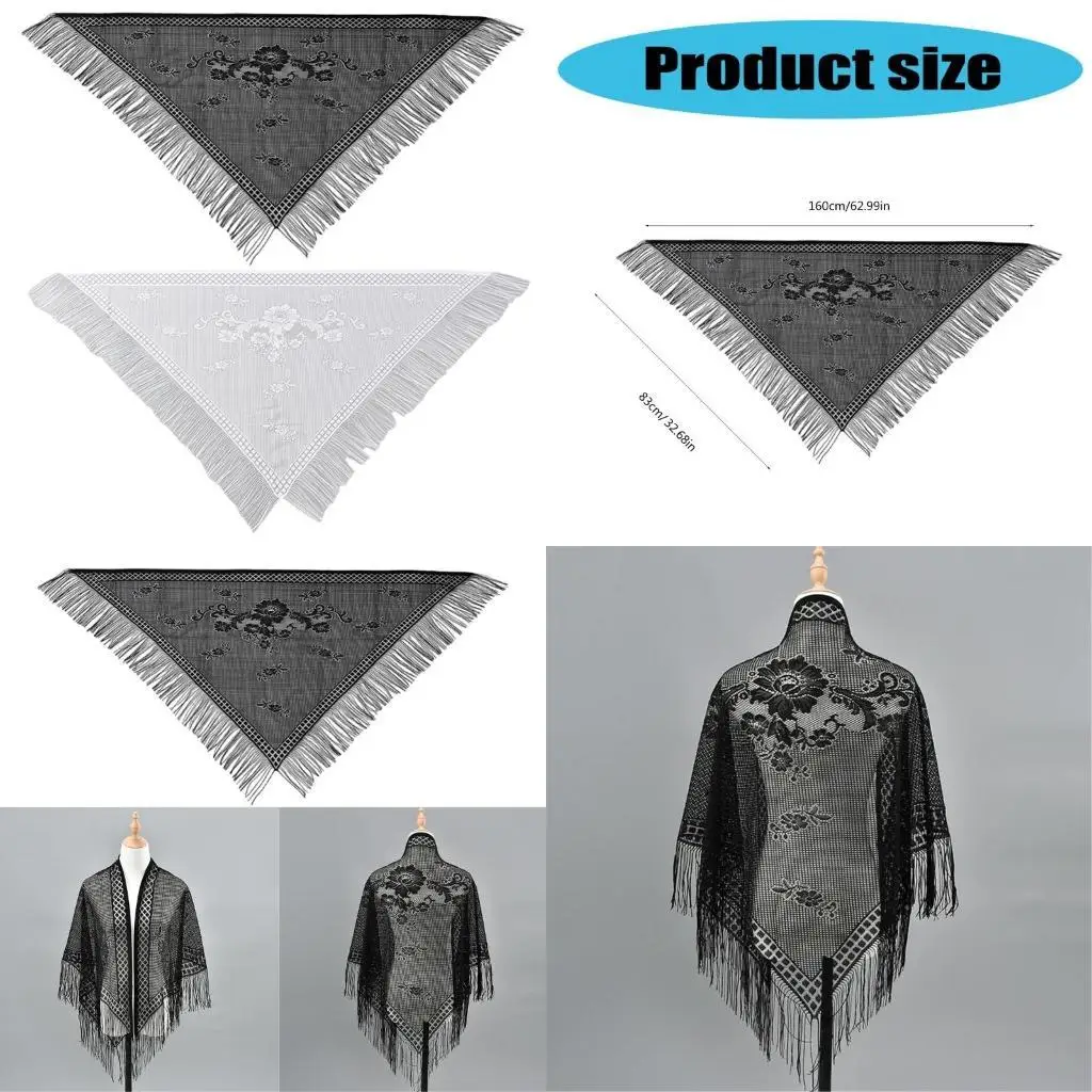 

652f Hollow Out Triangular Phoulding Wrap Prap Shaw