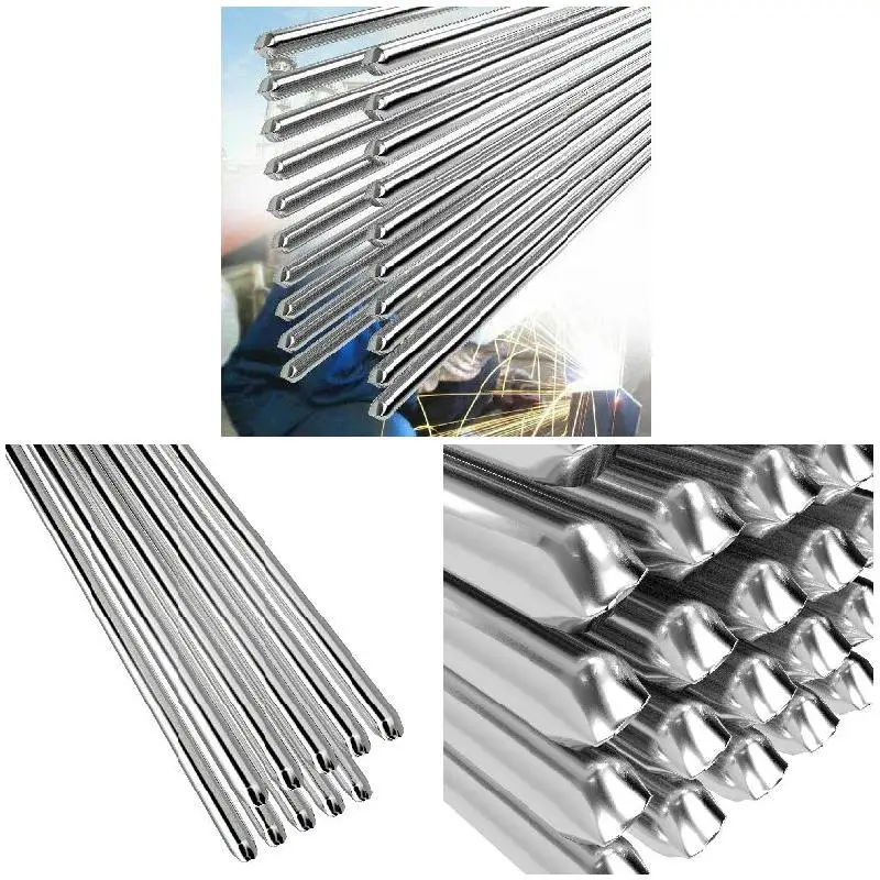 Easy Aluminum Welding Rods Low Temperature 5 10 20 50Pcs 1.6mm 2mm No Need Solder Powder