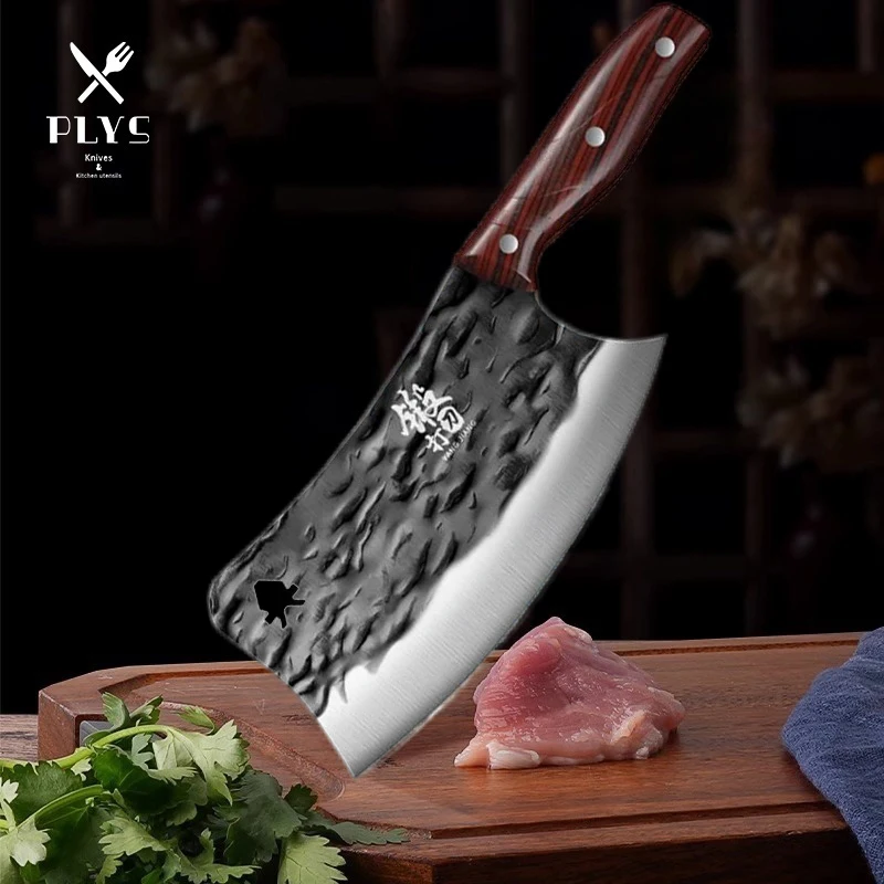 

Chopping Knife, Stainless Steel Forged Chopping Big Bones Kitchen Knife, Fast Chopping All Kinds Of Ingredients