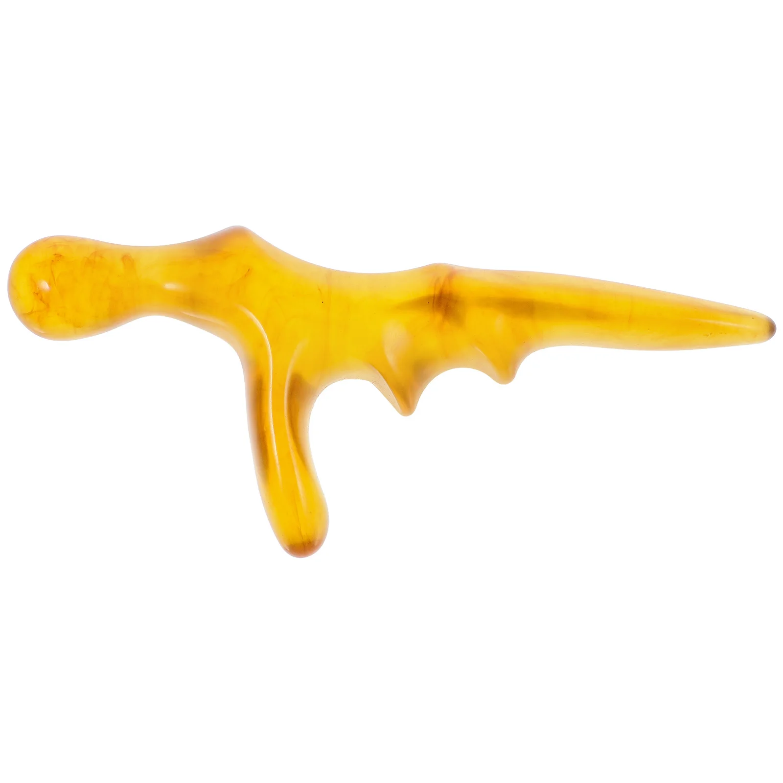 

Ergonomic Foot Massager Stick Light Brown Alleviates Fatigue Targets Acupoints Portable Relaxation Tool for Head Neck Hand Waist