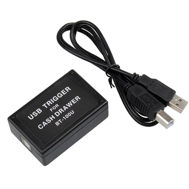 B50B-2X BT-100U ทริกเกอร์ไดรเวอร์ลิ้นชักเก็บเงินพร้อมทริกเกอร์ลิ้นชักอินเทอร์เฟซ USB