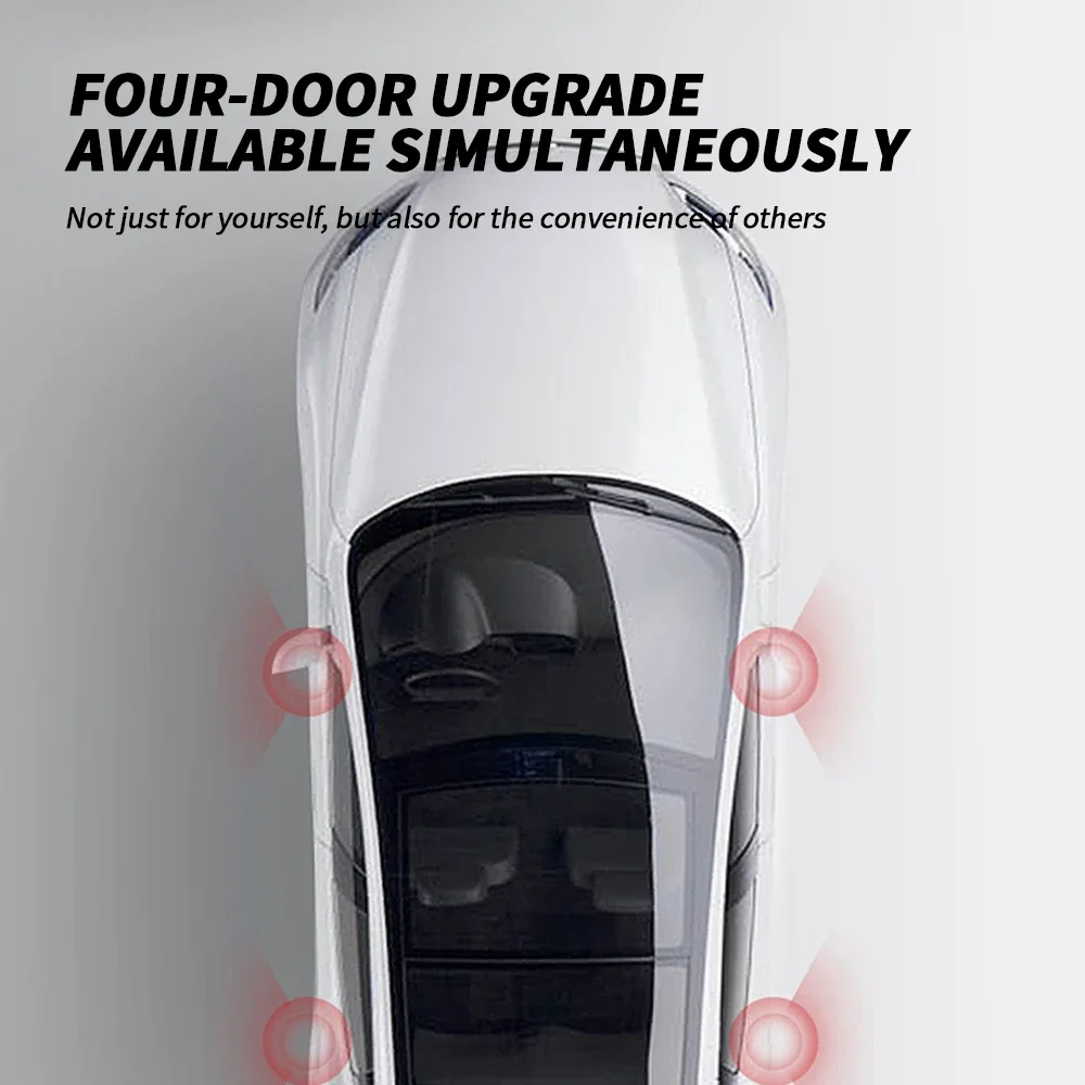 Electric Automatic Suction Door For Tesla Model 3 Y 2019-2023 Automatic Locks Switch Door Brake Closing Soft Close Anti Pinch