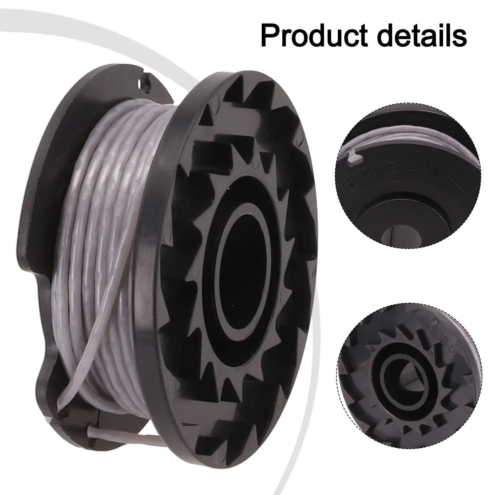 Accessory Line Spool Elements For Grizzly For Cordless Grass Trimmer ART 2420 Lion Tools Useful Suitable Supply