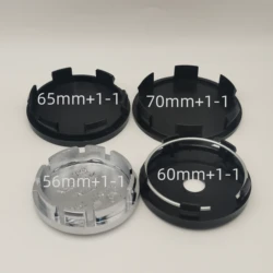 Wheel Center Hub Cap Cover Emblem Badge 4 pcs 56mm 60mm 65mm 70mm hub cover automobile  Styling Accesorries For All cars