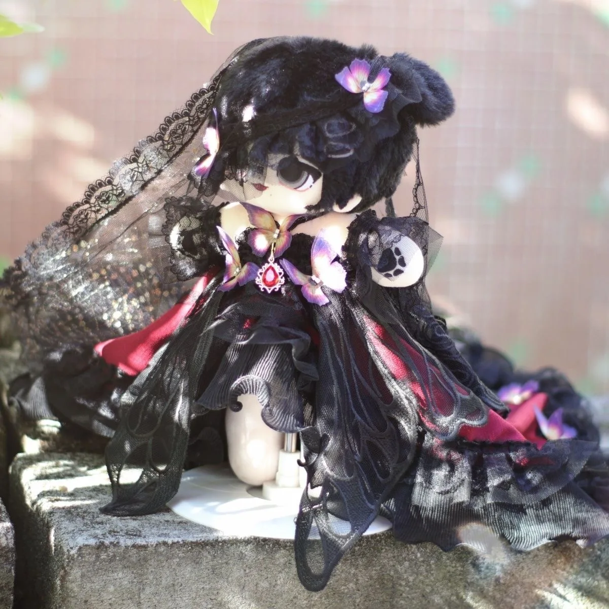 30cm roupas de boneca rock star menina quente punk moda lolita saia vestido terno pelúcia plushies boneca acessórios anime brinquedo crianças