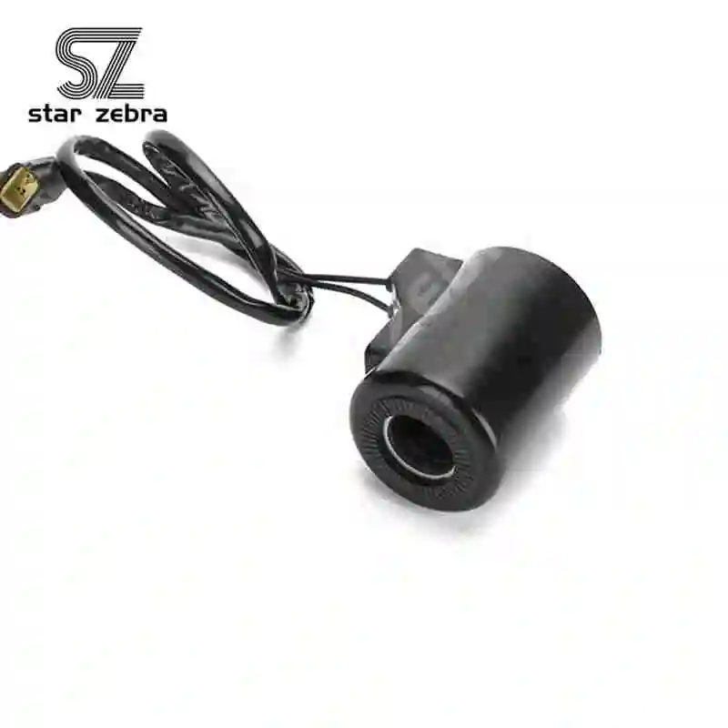 أجزاء محرك Doosan DH300-5 للحفارة 24 فولت ملف صمام الملف اللولبي مع تسخير الأسلاك