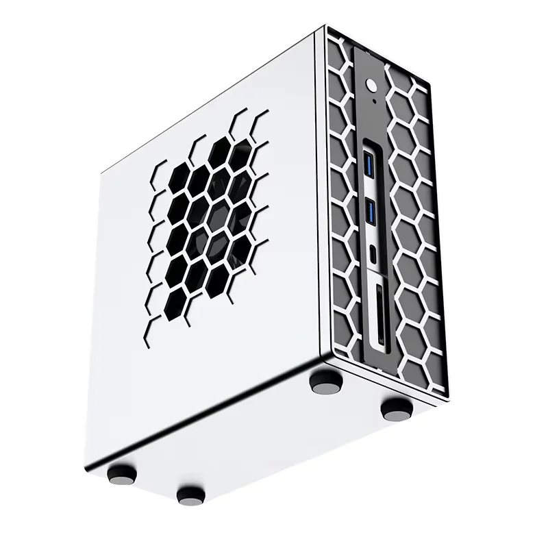 Topton Gaming AI Mini PC AMD Ryzen AI Max+395 Radeon 8060S 128GB LPDDR5 4*M.2 NVMe NAS Firewall Computer Dual NIC 10G 2.5G WIFI7
