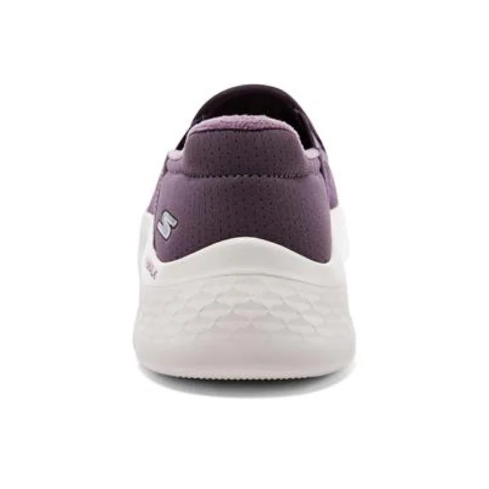 Skechers Go Walk Fle Fabric Cushioning Abrasion Resistant Cushioning, Wear Resistant Low top Casual Shoes Women's 124953-PLUM view 5