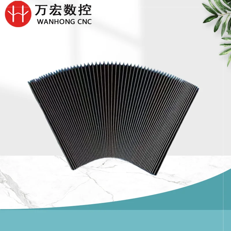 Customize Milling Machine Guard Dust Cloth Three-proof Protective Flat Accordion Bellows Cover Flexible Machine Guard Dust Cover