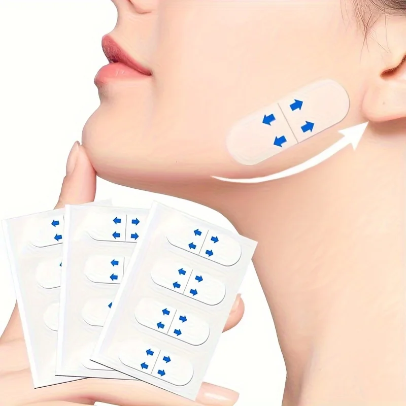 200pcs Beauty Patches for Face & Neck – Invisible Design, Fragrance-Free, Aids Chin Contouring, Blemish Coverage, Makeup Helper