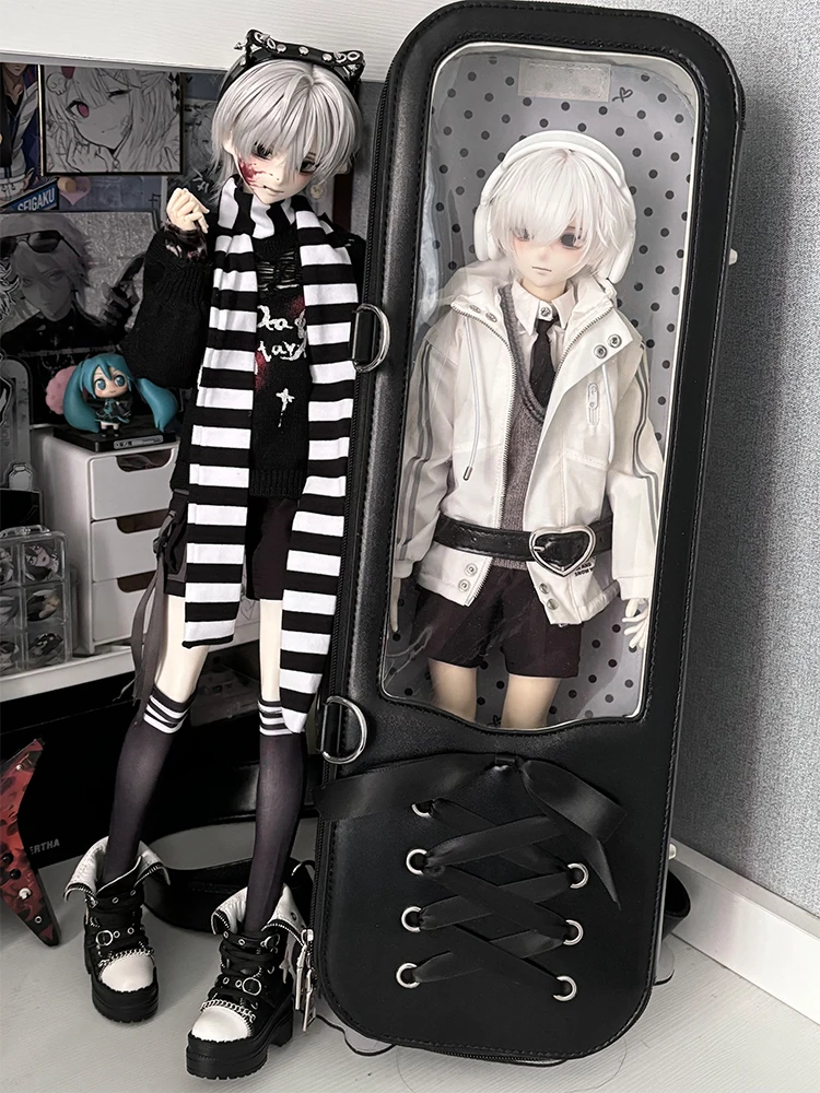 Halloween Subculture Y2k Cos 4 Points Bjd Baby Doll Bag Students Cute Doll Collection Bag Portable Crossbody Bjd Shoulder Bags