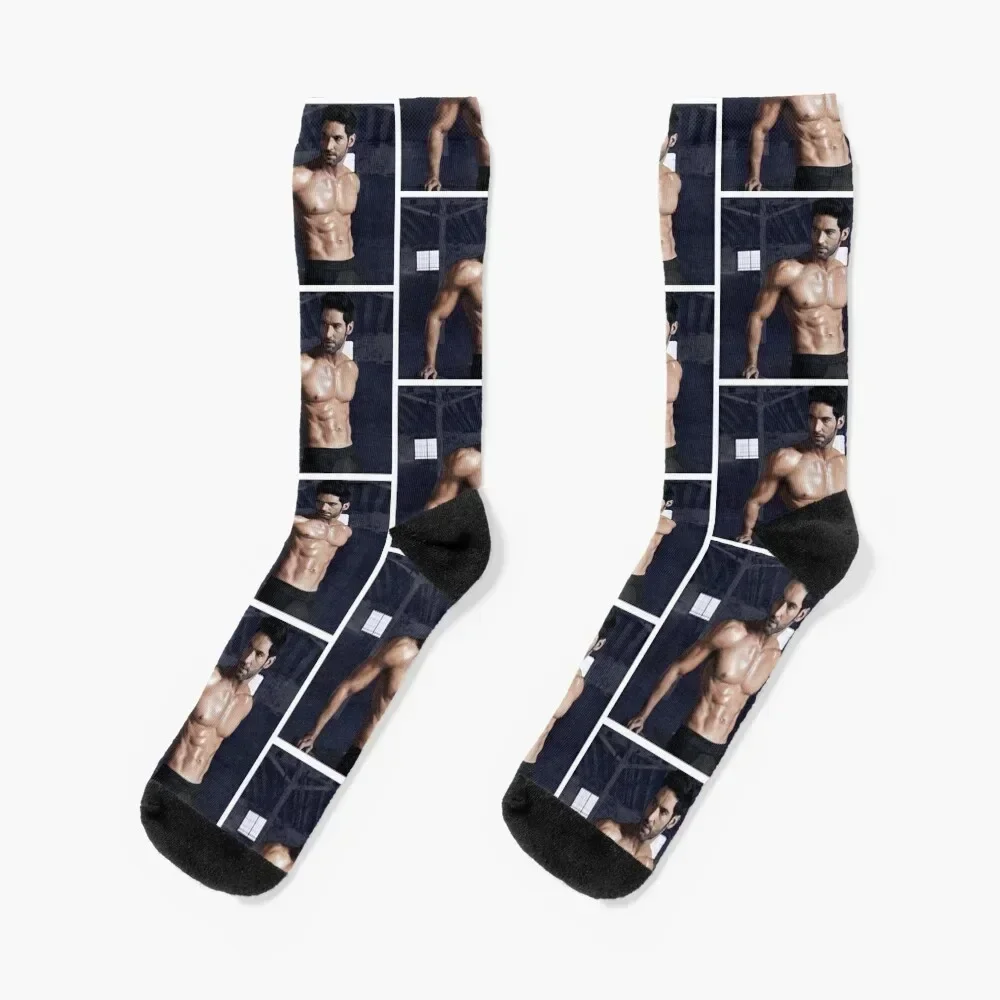 

Tom Ellis Socks fashionable Run anti slip football Boy Socks Women's