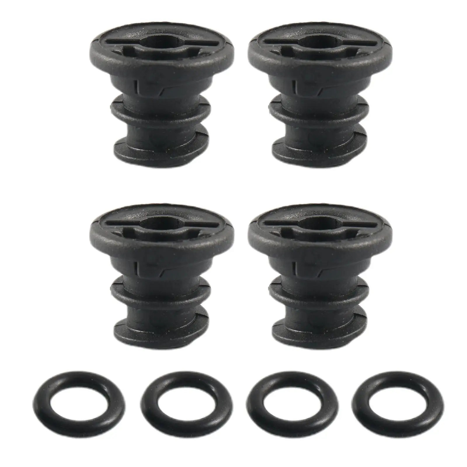 4 Pieces Car Oil Drain Sump Plug 06L103801 with 4Pcs Gasket Washer, Sump Plug