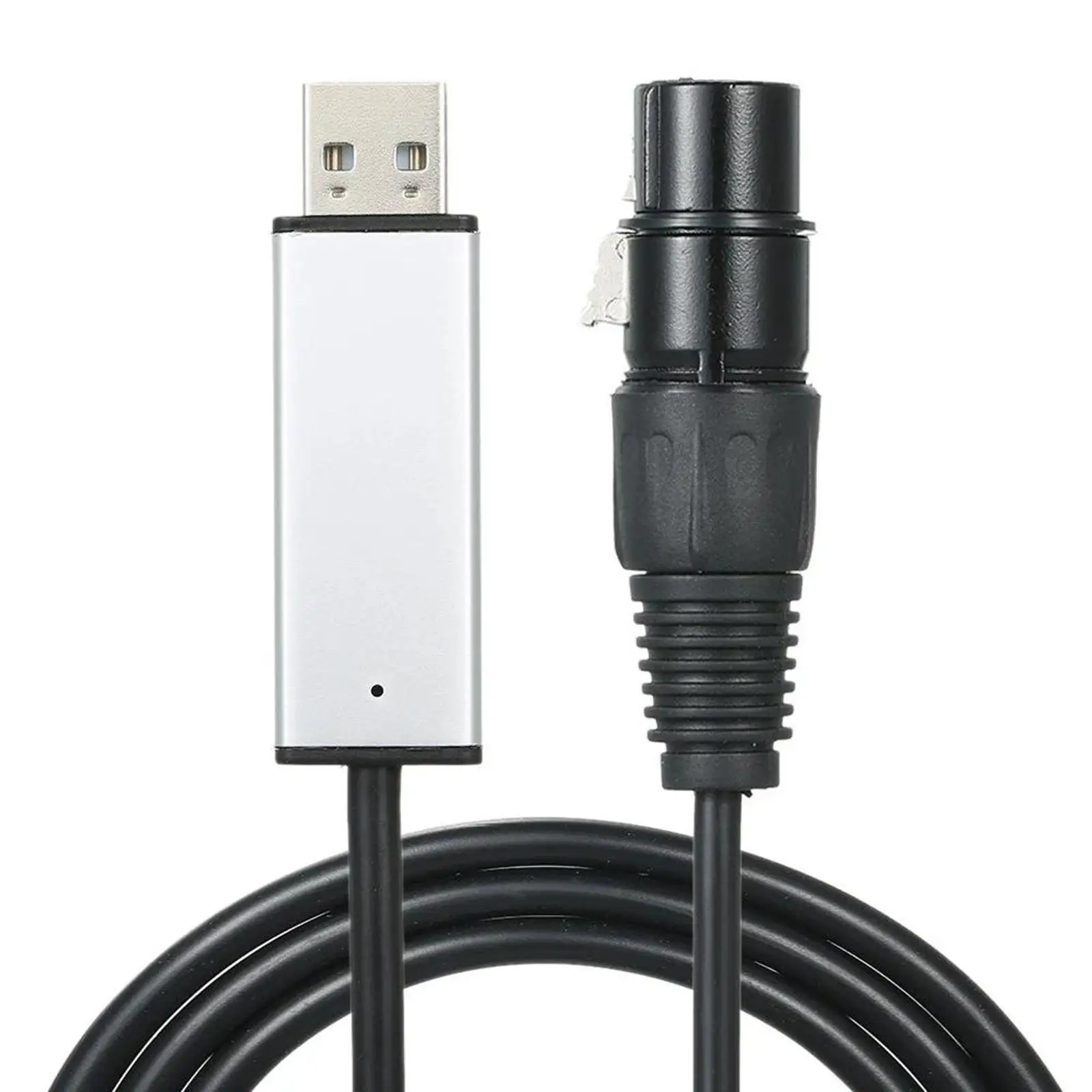 usb-dmx-インターフェースアダプターケーブル-スタジオコンピューター用-耐久性があり軽量でコンパクトで持ち運びが簡単