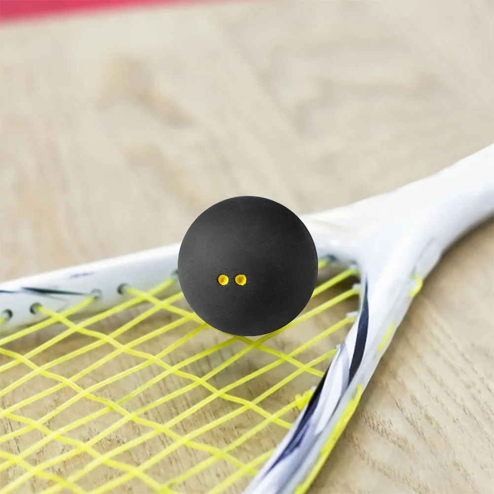

2pcs Squash Balls High Elasticity Lightweight Small Racket Racket Accessories