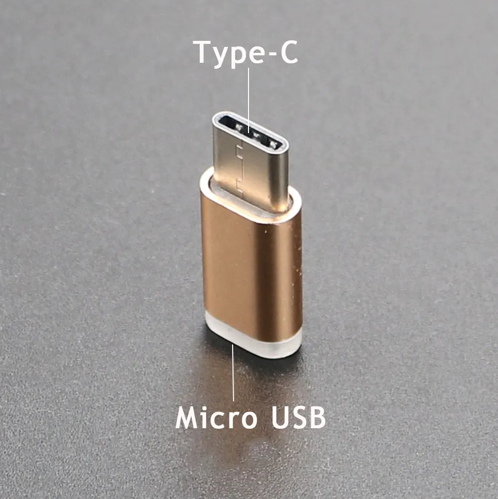 1 szt. Micro USB do adaptera konwertera dla iPhone X 8 7 6 Plus typ C/IOS do Micro USB Adapter do Samsung S8 Xiaomi