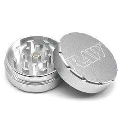 52MM Aluminum Sliver Herb Grinder Tobacco Smoke Spice Crusher Mill Shredder 2 Layer Missing Angle Rolling Smoking Accessories