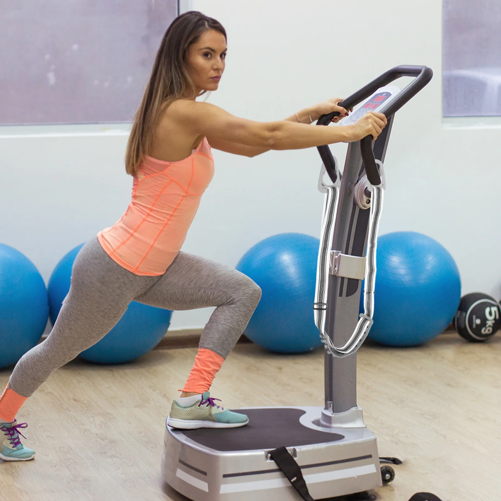 Body Vibration Machine Waist Belt Massage Home Gym Equipment Muscle Relax Fat Burning Trainer Exercise Device for Home