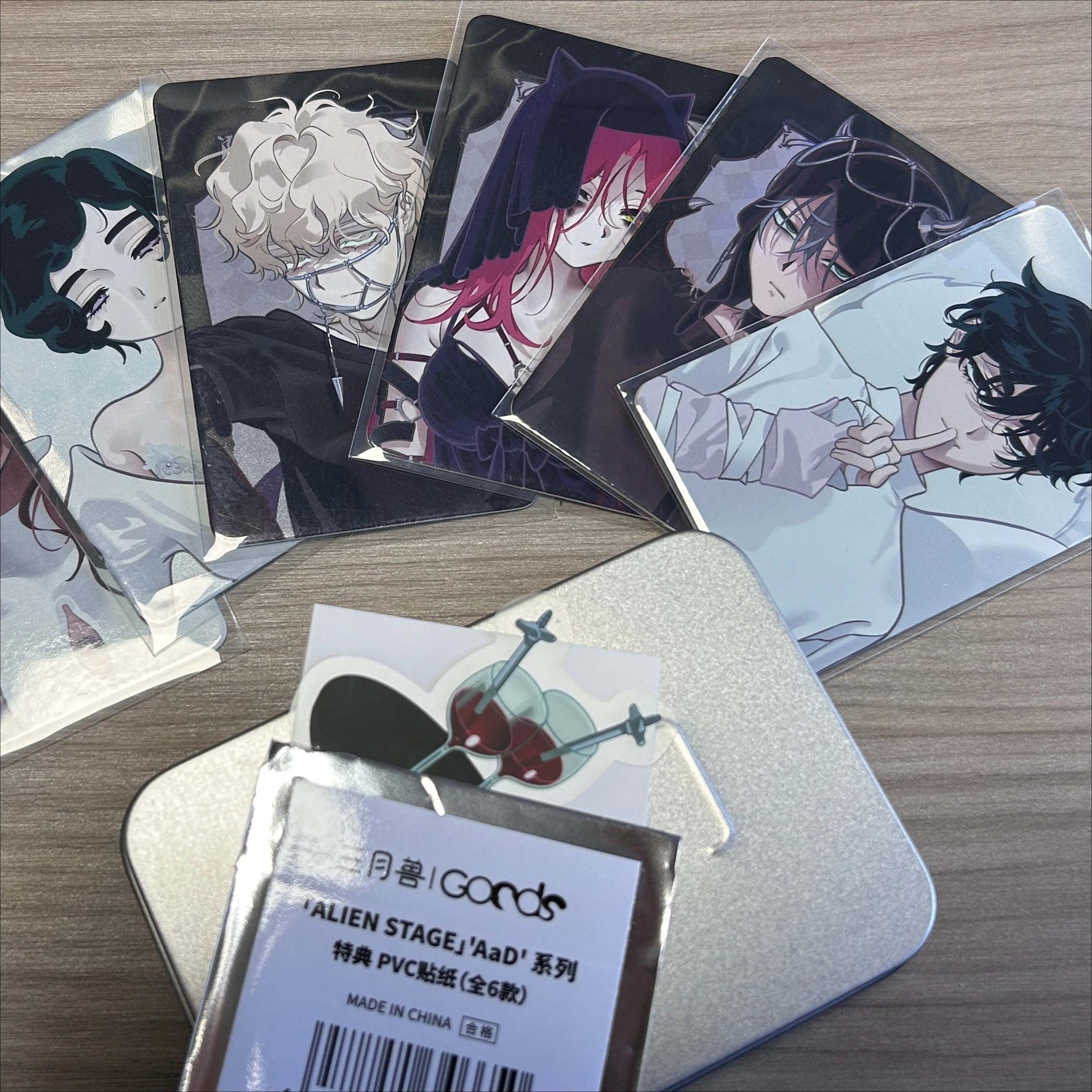 alien-stage-ivan-till-mizi-	-sua-luka-hyuna-cosplay-anime-piccole-carte-da-collezione-carte-piccole-regali-ufficiali-di-cartoni-animati-raffinati