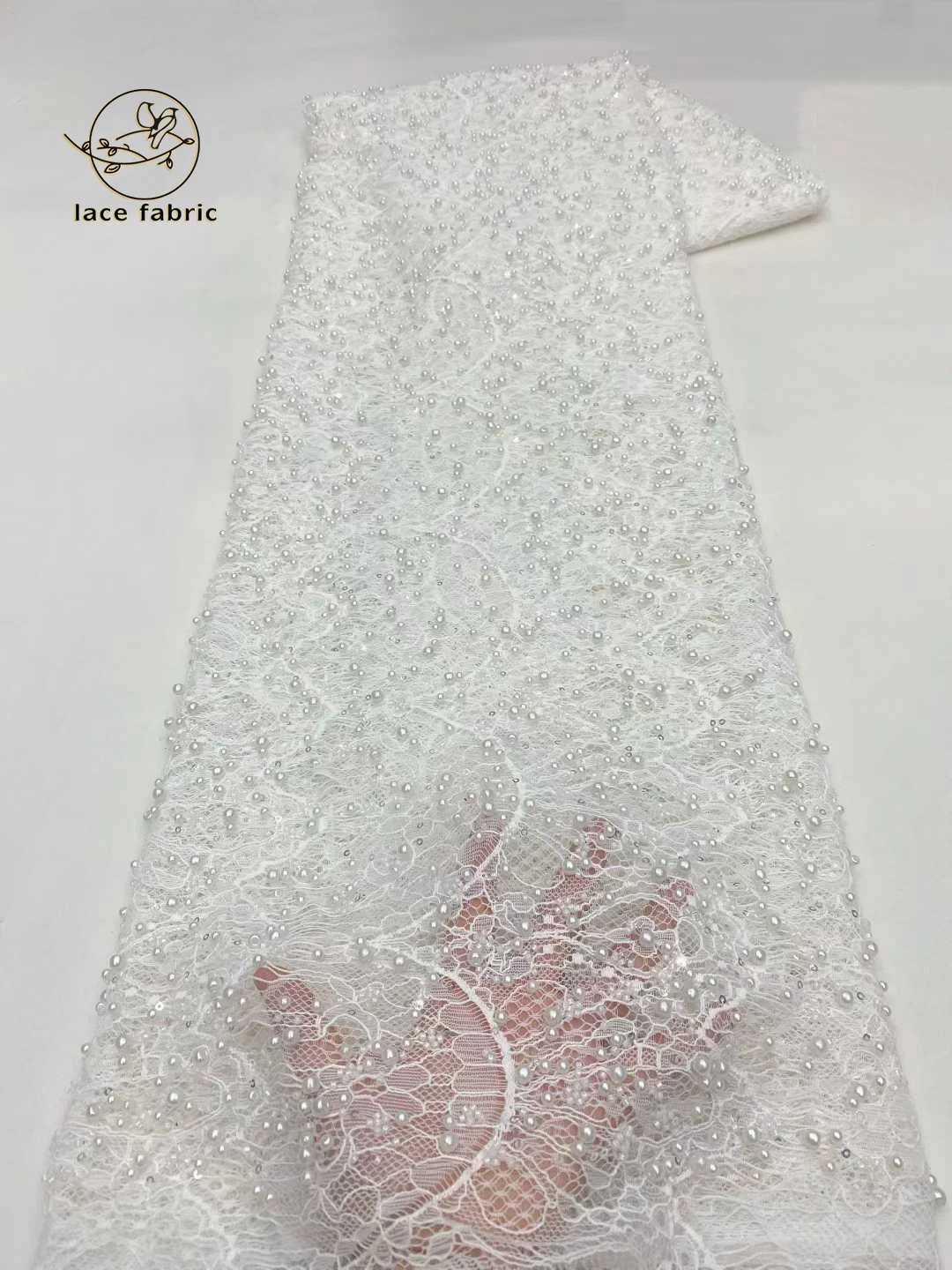 أسود الخرز الأفريقي العريس تول أقمشة الدانتيل 2026 جودة عالية الترتر التطريز الفرنسية تول الأربطة لخياطة الحفلات النيجيرية #4