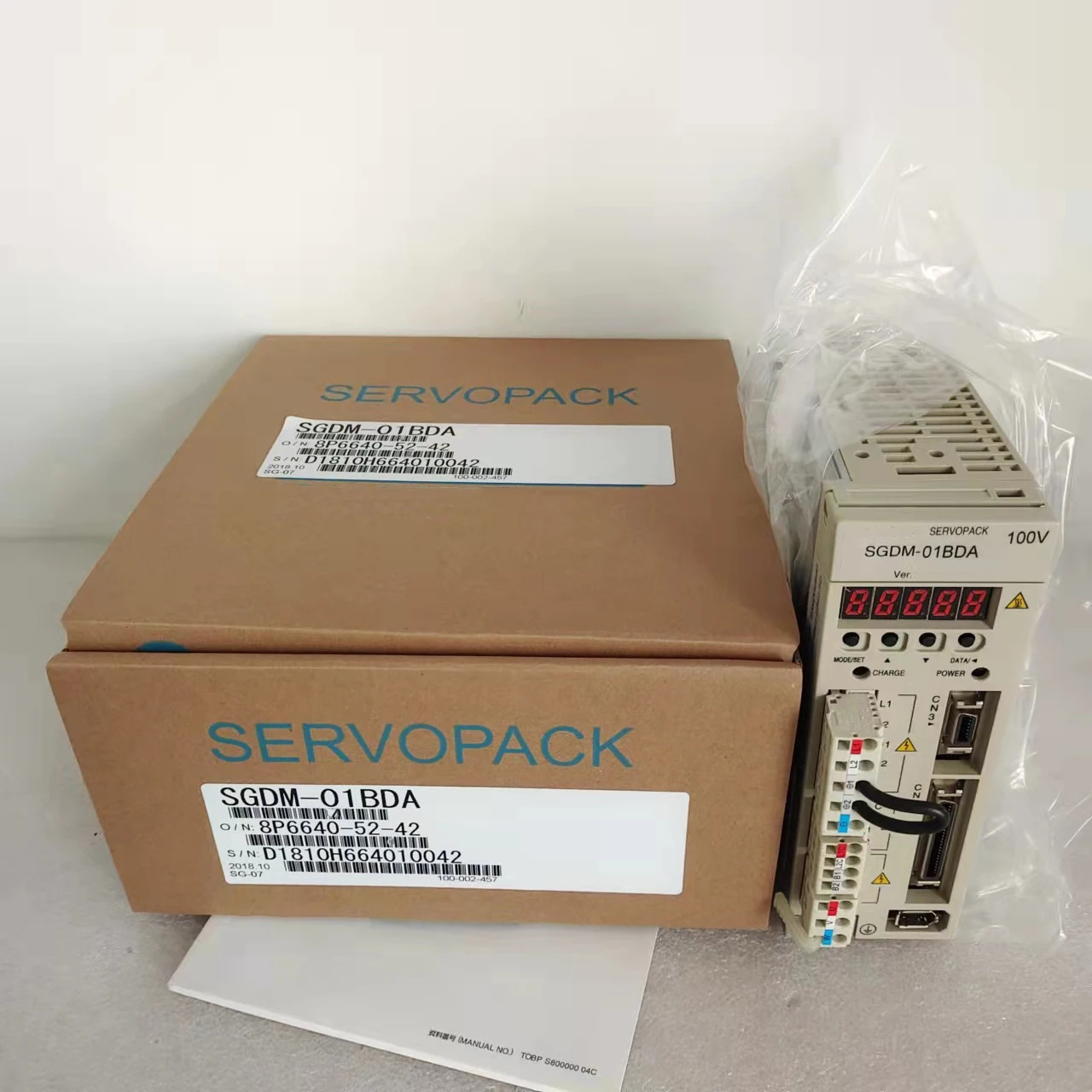 Brand New SERVOPACK  Servo Motor SGDM-01BDA Servo Driver High Performance Electrical Equipment