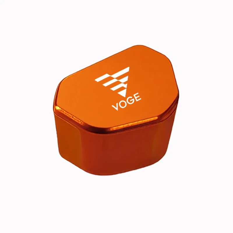 Botón de aluminio CNC para motocicleta, tapa de llave de interruptor de señal de giro para Loncin Voge 200AC 300AC 300R 500DS 500R 650DS ER10, accesorios