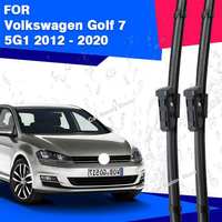For Volkswagen VW Golf 7 5G1 VII MK7 2012 - 2020 GTI TDI Variant Sportsvan Alltrack GTE GTD R Front Wiper Blades Windshield