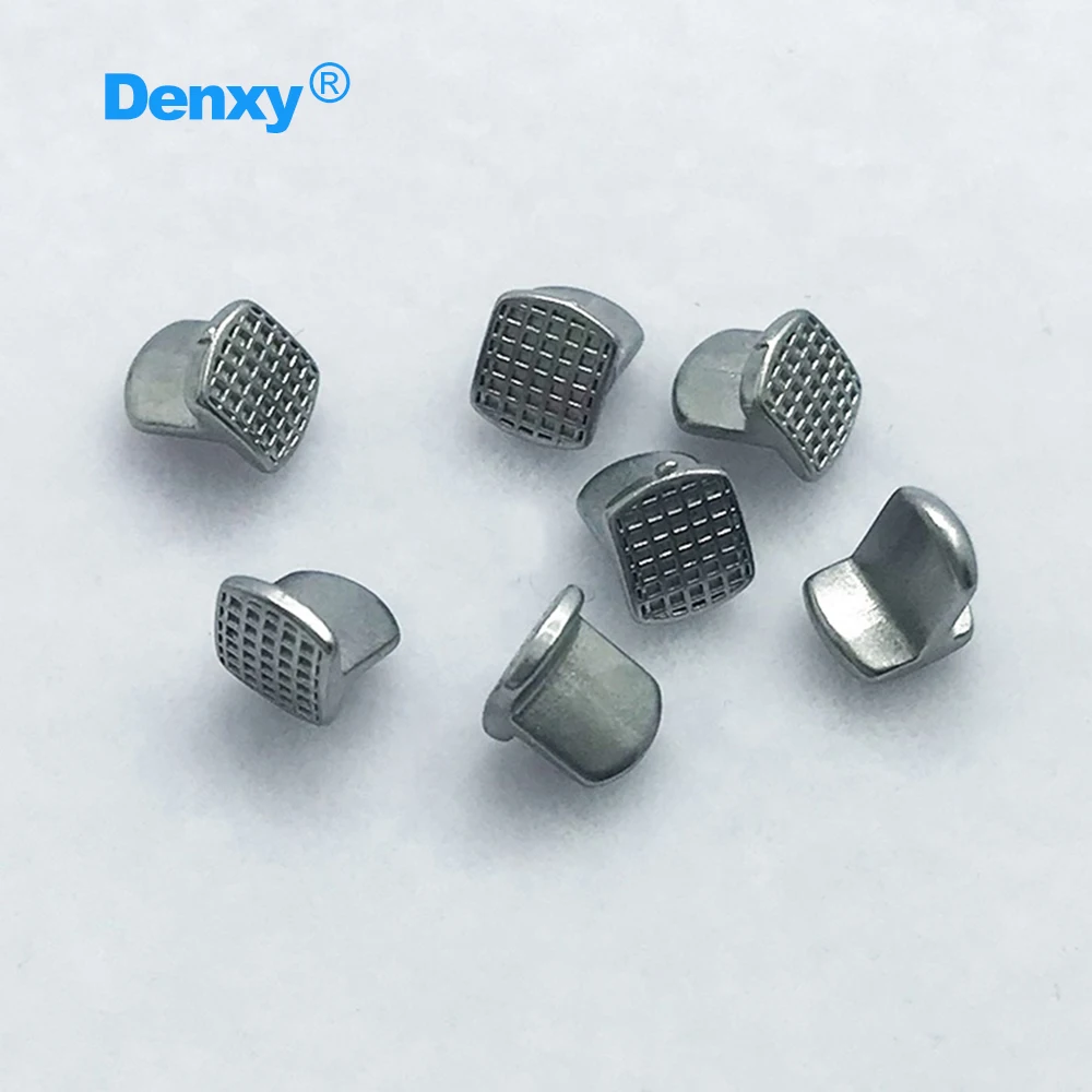 Denxy 50 Stück Kieferorthopädische MIM-Bite-Turbos Lingual-Bite-Platten, klebbare Scharnieröffner, Zungen-Zahnspangen-Zubehör, hohe Qualität – Detail 4