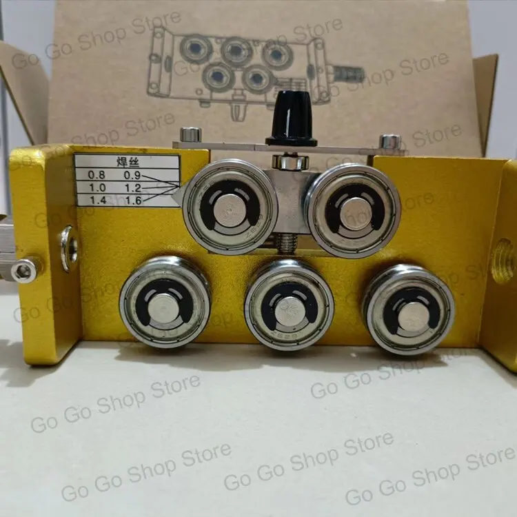 

Barrel cap welding wire straightener, corrector, straightener 5-wheel robot, barrel Yaskawa OTC wire feeding tube straightener