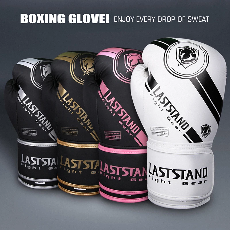 

6/8/10/12oz Professional Boxing Gloves Adult Children Muay Thai Guantes De Boxeo Sanda Training Combat MMA Training Gloves