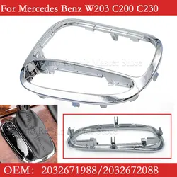 Center Shifter Trim Cover Bezel Shift Gear Cover Panel Trim Frame Bezel 2032671988 For Mercedes Benz C Class W203 C200 C230