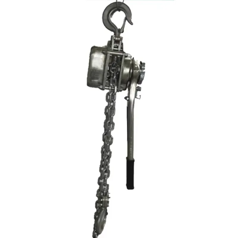 

Hot Selling 0.25ton to 9ton Stainless Steel Hand Lever Hoist Lever Chain Block
