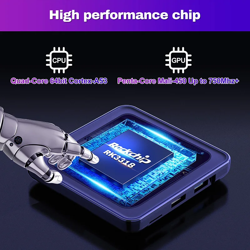 H96 MAX V12 Android 12.0 Smart Tv Box 2G 4G 32Gb 64Gb Wifi 2.4G & 5.8G 4K Hd Truyền Thông Người Chơi TVBOX BLE 4.0 Nhanh RK3318 Set Top Box