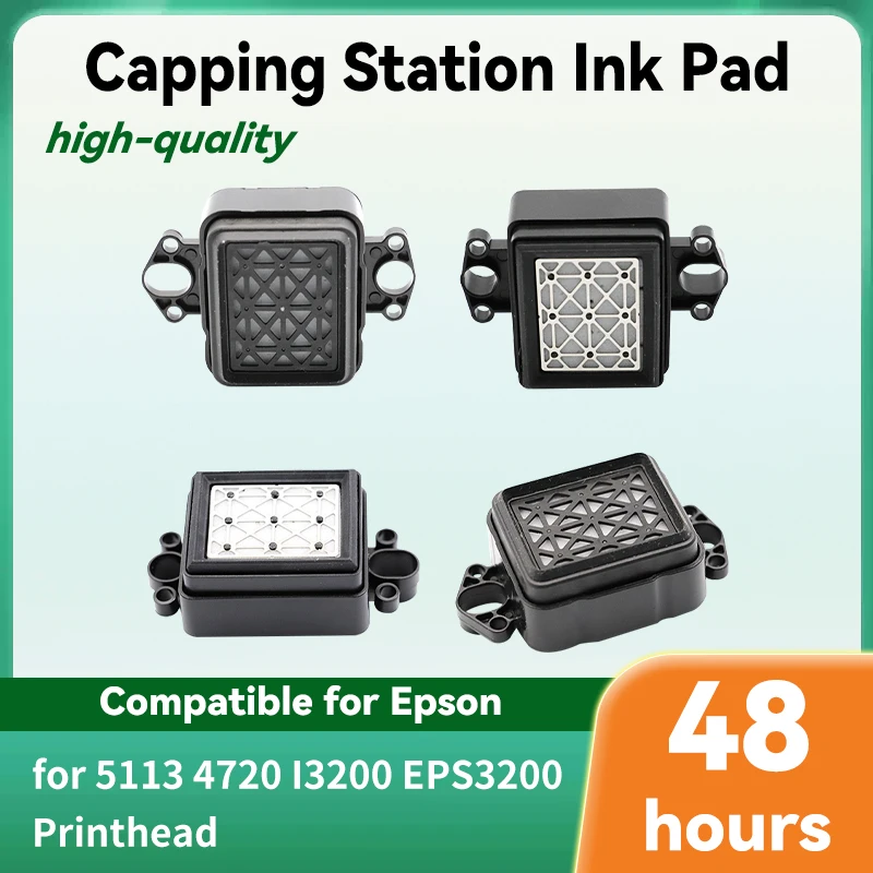 

2 шт. крышка станции для укупорки, высокое качество для Epson I3200 4720 5113, печатающая головка EPS3200, станция для очистки чернил, стек чернильной подушечки