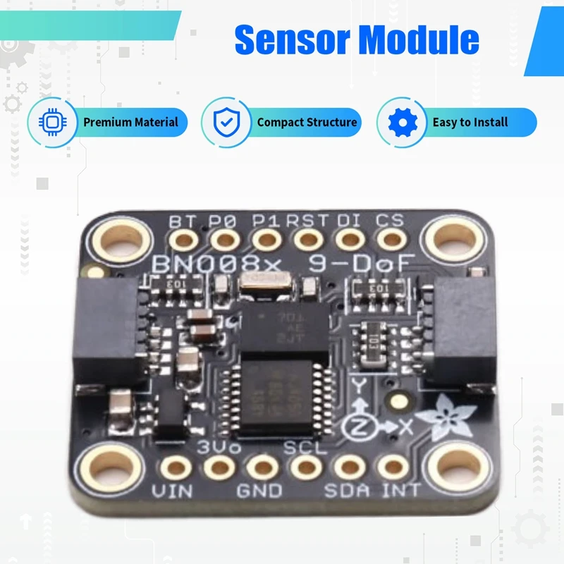 For 9-DOF Orientation IMU Fusion Breakout - BNO085 (BNO080) - STEMMA QT / Qwiic-VVNB