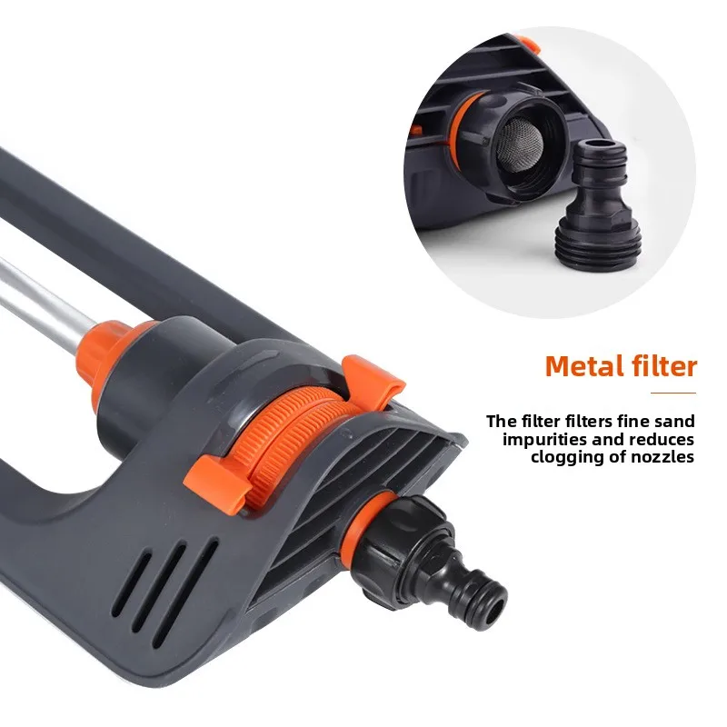 19 فتحة مجموعة واسعة من فوهة الرش المتأرجحة الأوتوماتيكية لصيانة جسر موقع الحديقة