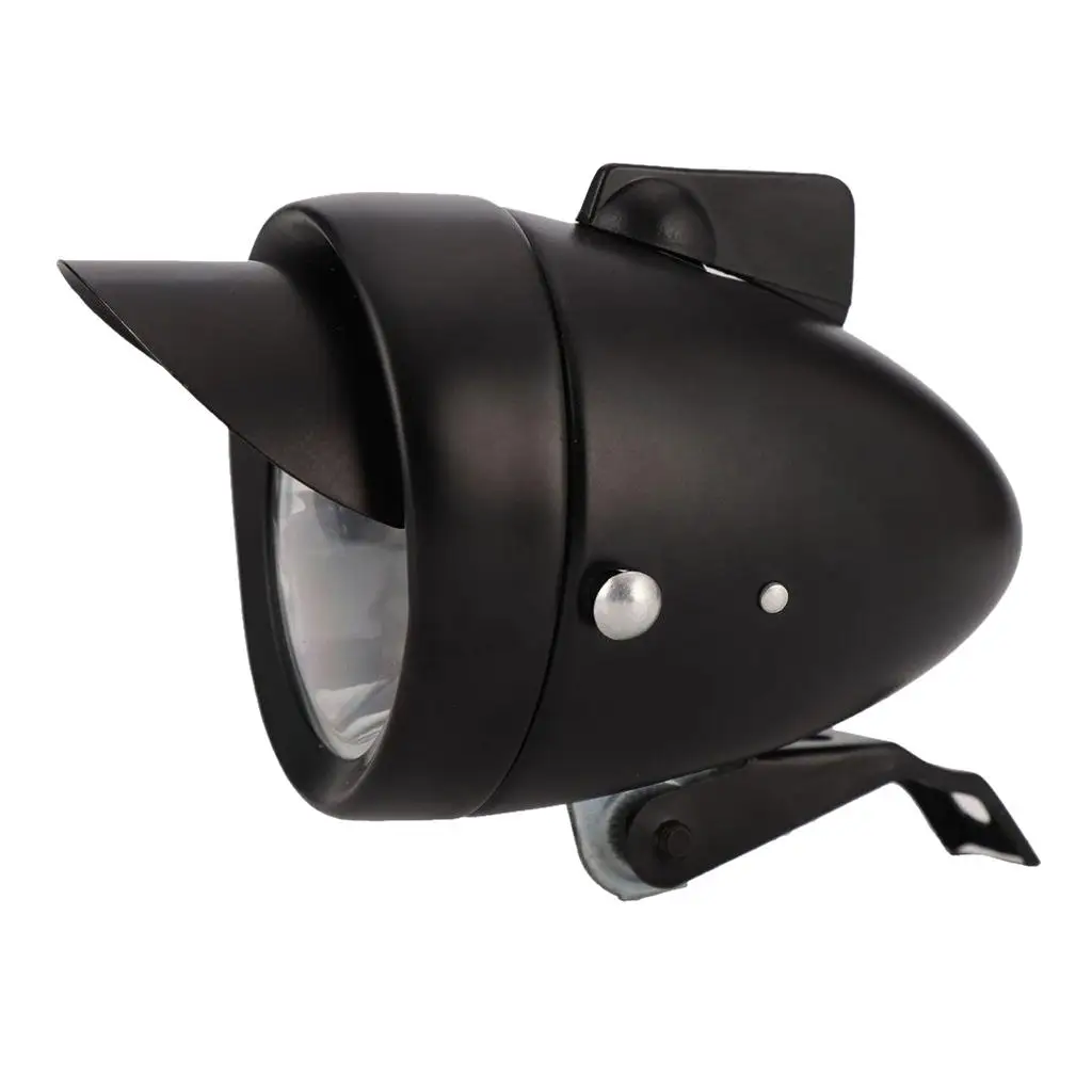

Retro Classic Bike Headlight LED Front Lamp Metal Body Cycling Accessory for Urban and Mountain Bicycles