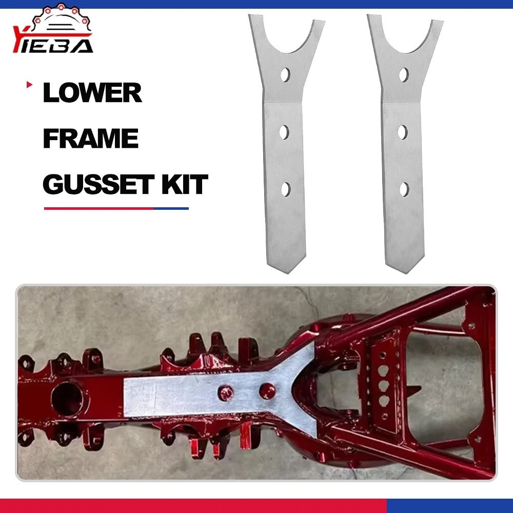 Kit de Refuerzo Inferior del Chasis para Yamaha YFZ 450 R YFZ 450R YFZ450R SE 2009-2024 YFZ450X YFZ 450X 2010-2011 2022 2023