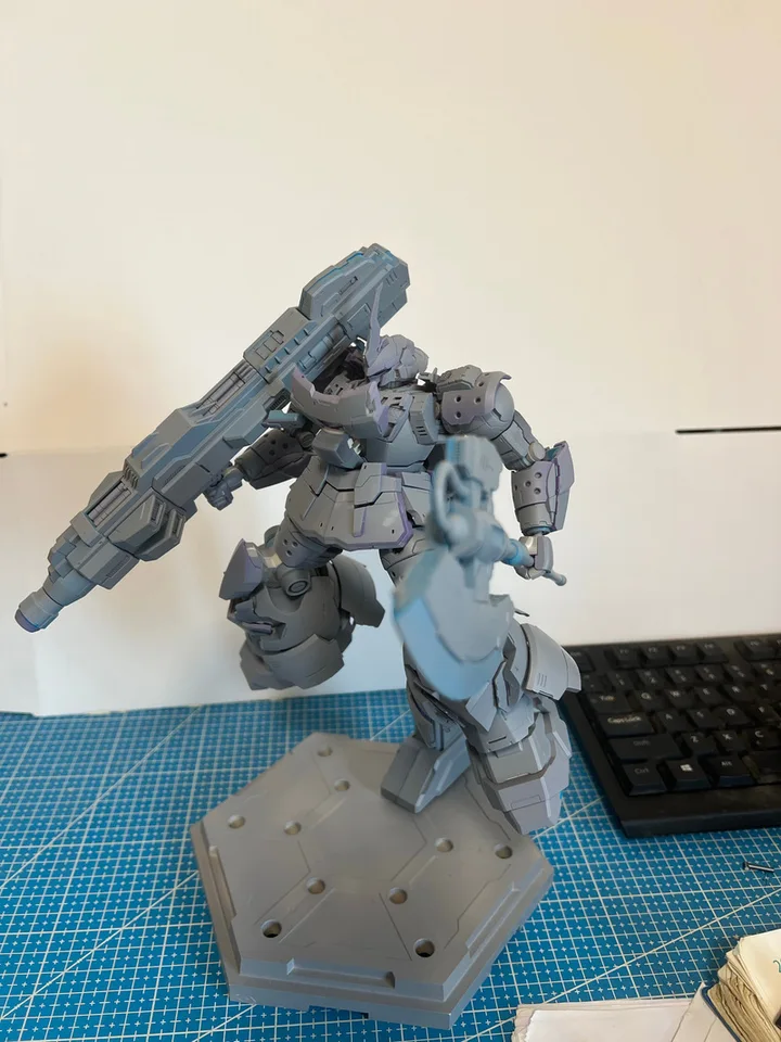 新しい Zhumeng ZM モデル GRIPS アクションフィギュア 1/100 スケール