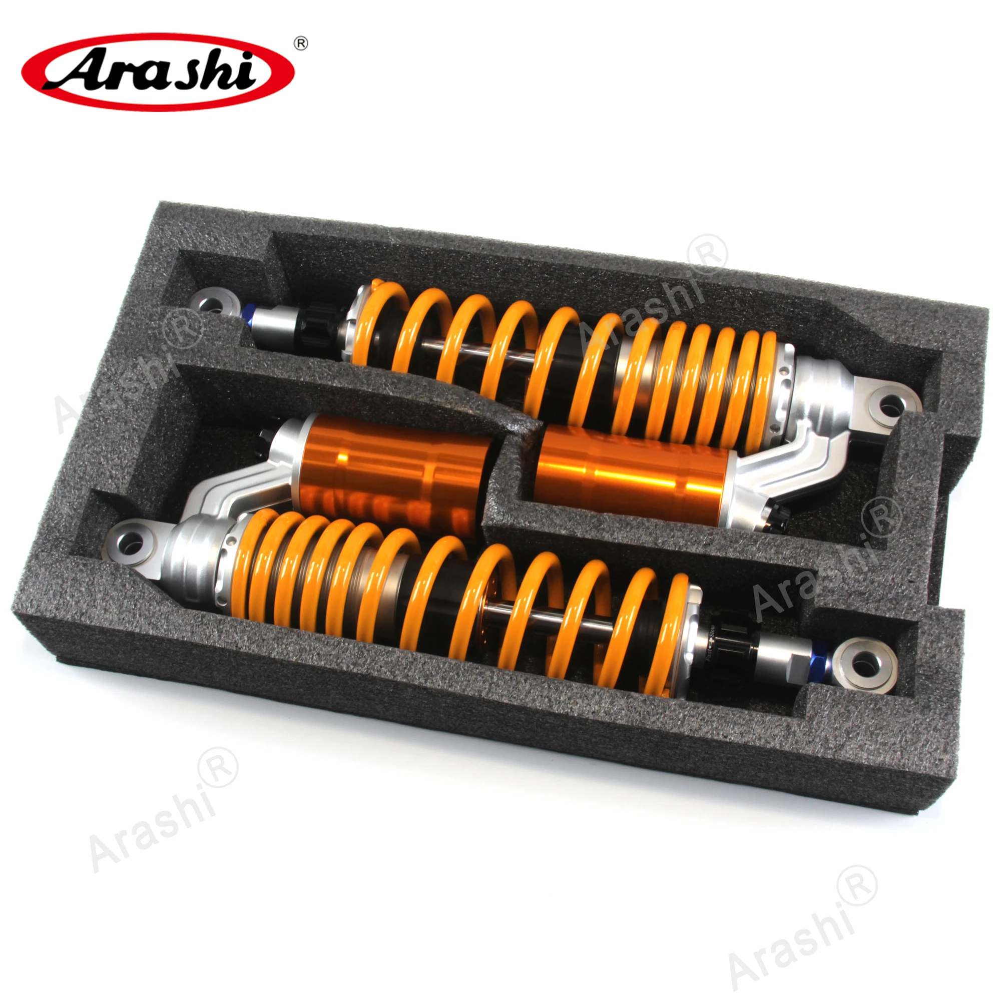 Arashi 360mm Twin Nitrogen Air Shock Absorber For KAWASAKI ZRX1100 ZRX1100 1997 1998 1999 / For INDIAN Bobber Rear Suspension