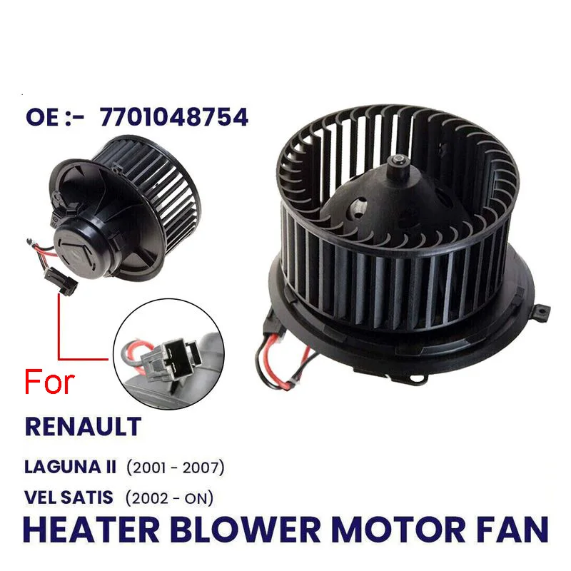 HEATER BLOWER FAN MOTOR FOR RENAULT LAGUNA MK2 01-07 VEL SATIS 02-23 OEM QUALITY