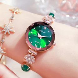 Reloj de pulsera para mujer, relojes de diamantes para mujer, relojes de moda, reloj de decoración de diamantes de imitación de cuarzo para mujer