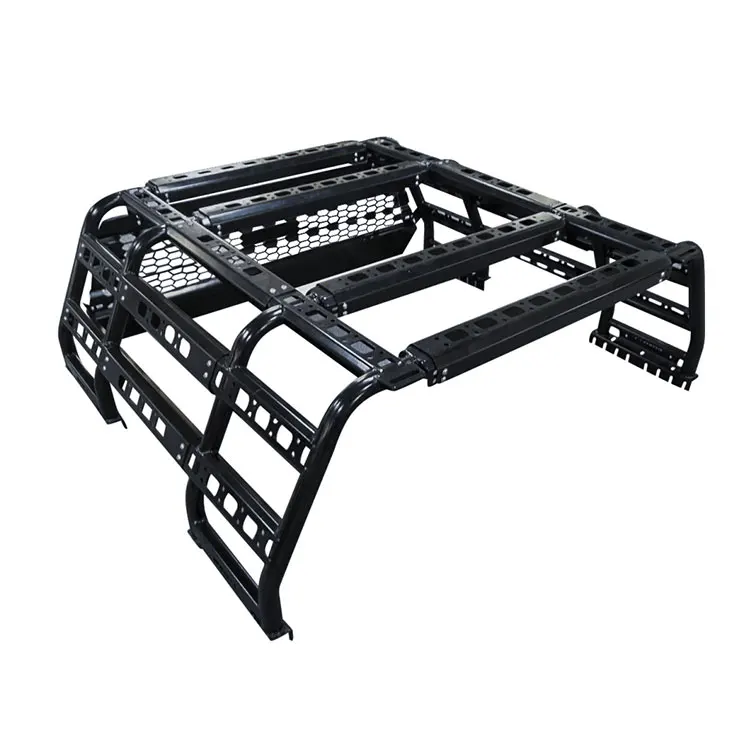 Adjustable Roll Bar Rack 4X4 Roof Rack steel with brackets Roof Rack