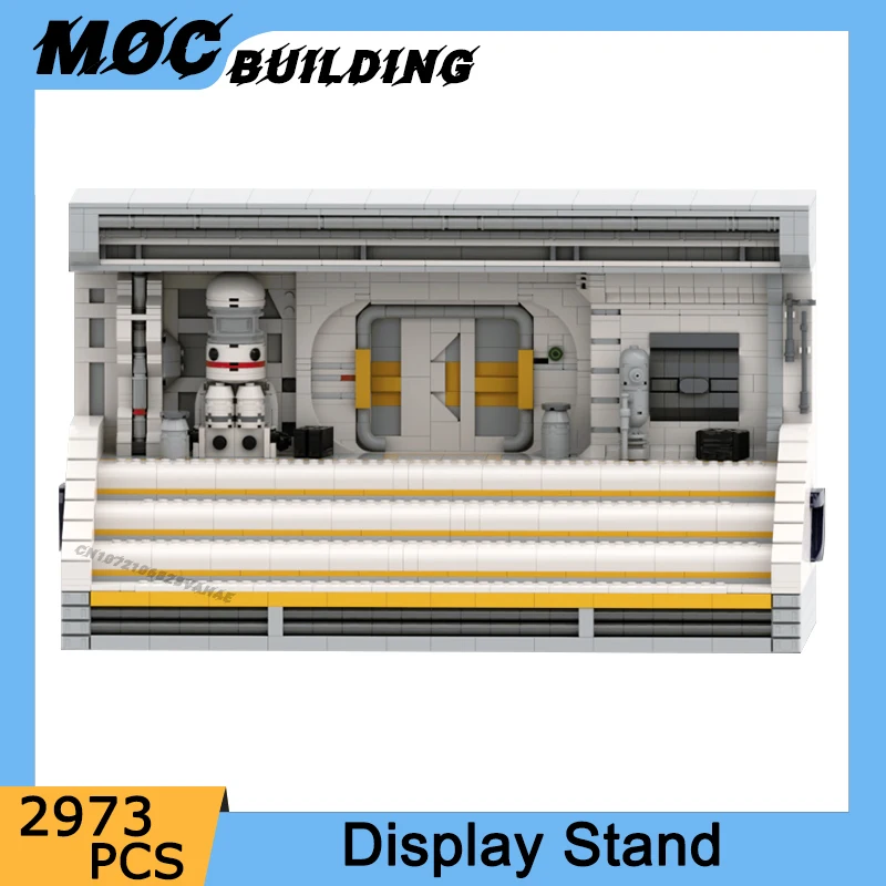 MOC Classic Movie Scene Model Display Stand Building Blocks Collection Showcase DIY Assemble Brick Adult Toys Creative Xmas Gift