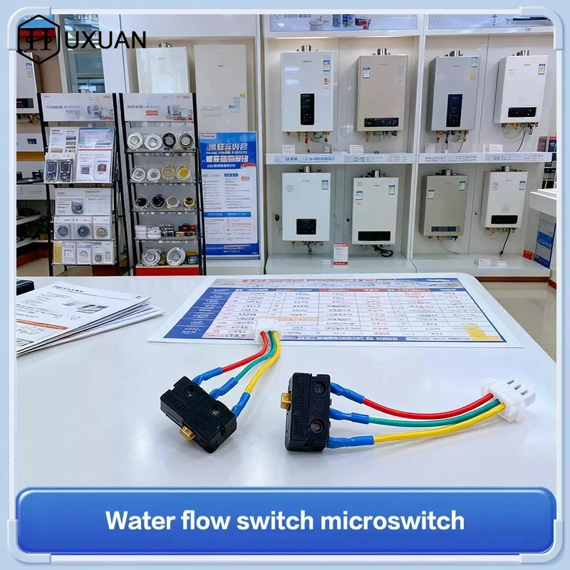 10pcs Gas Water Heater Micro Switch Three Wires Small On-off Control Without Splinter 0.6x1x2cm