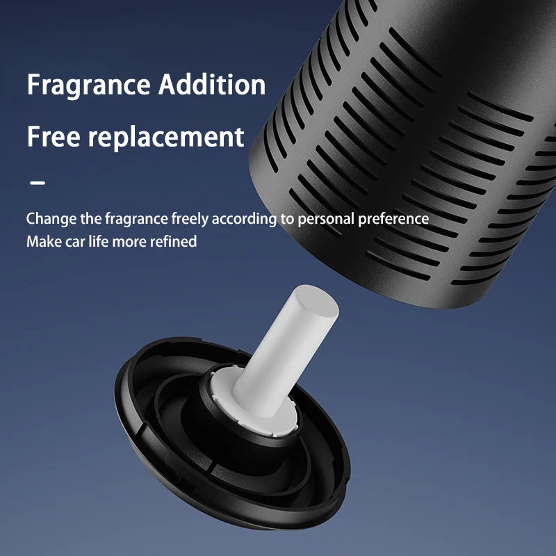 Xiaomi purificador de ar do carro purificação rápida remoção de odores de formaldeído dentro do carro íon negativo luz ambiente purificador de ar do carro