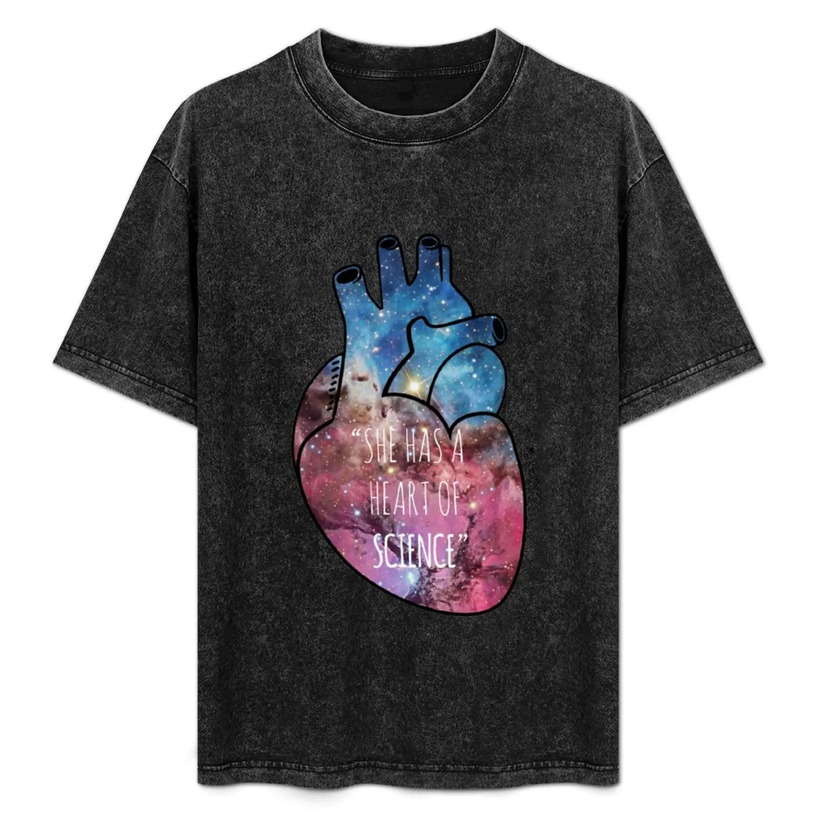

She Has a Heart of Science T-Shirt High Elasticity Sports T-Shirt
