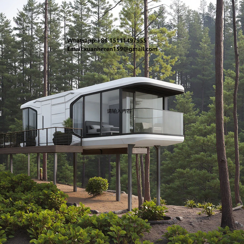 

Outdoor Space Capsul Luxury Camping Unit with Smart Assist System