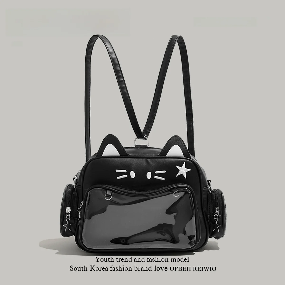 

k Sle Large Capaci Pattern Bapa Women's Commuter oulder Bag Trendy Casual PU Leather Pure Color Bag