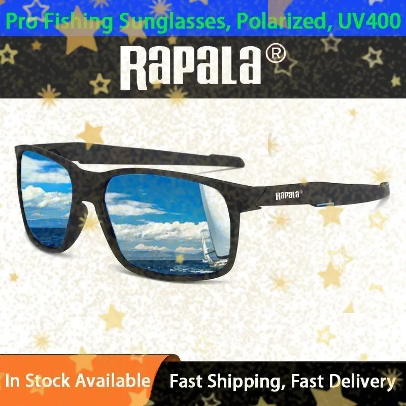 Gafas de Sol Polarizadas Rapala, Modernas, para Montañismo, Protección Anti-UV, para Ciclismo y Pesca